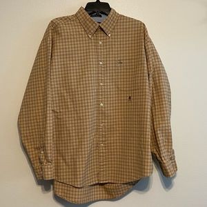 Tan Button Down by Tommy Hilfiger